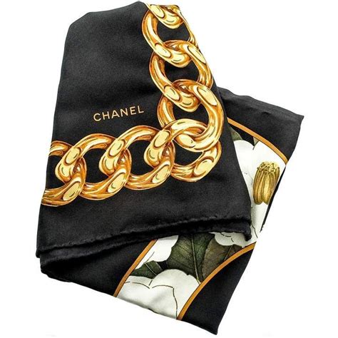 real vintage chanel scarf|Chanel scarf outlet.